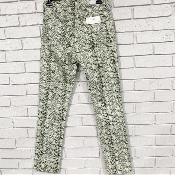 AG Jeans Mari snake-print high-rise straight-leg jeans - Picture 10 of 10